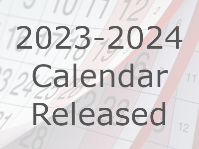 2023-2024 School Calendar