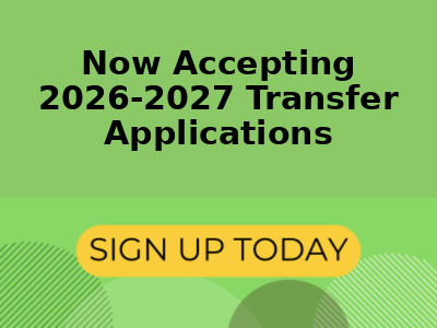 Now Accepting Transfer Applications