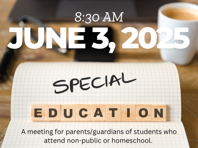 Special Education Meeting June 2025